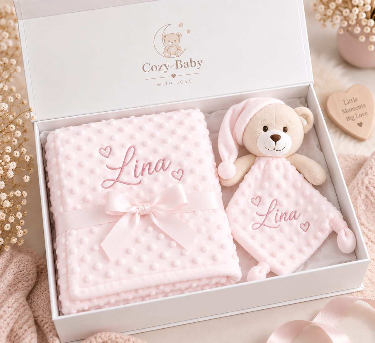 Basic Baby Box - Blush